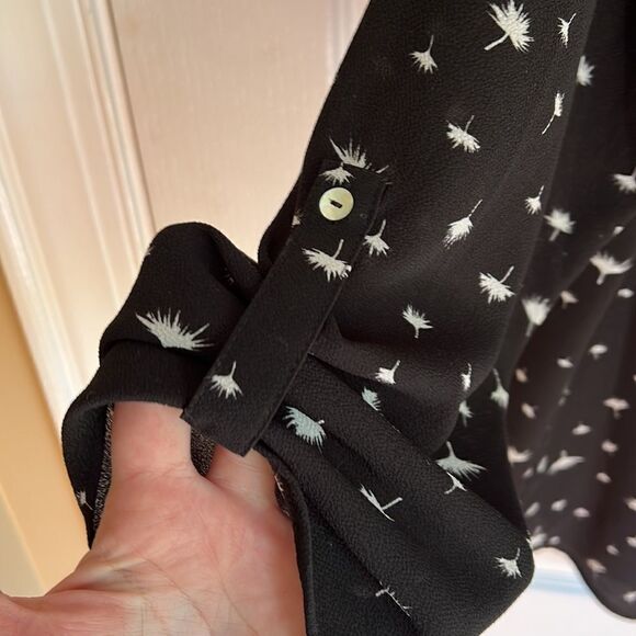 Daniel Rainn Black 3/4 sleeve Blouse - Picture 6 of 6